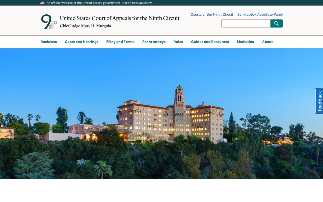 Glendale court records Ninth Circuit federal court page