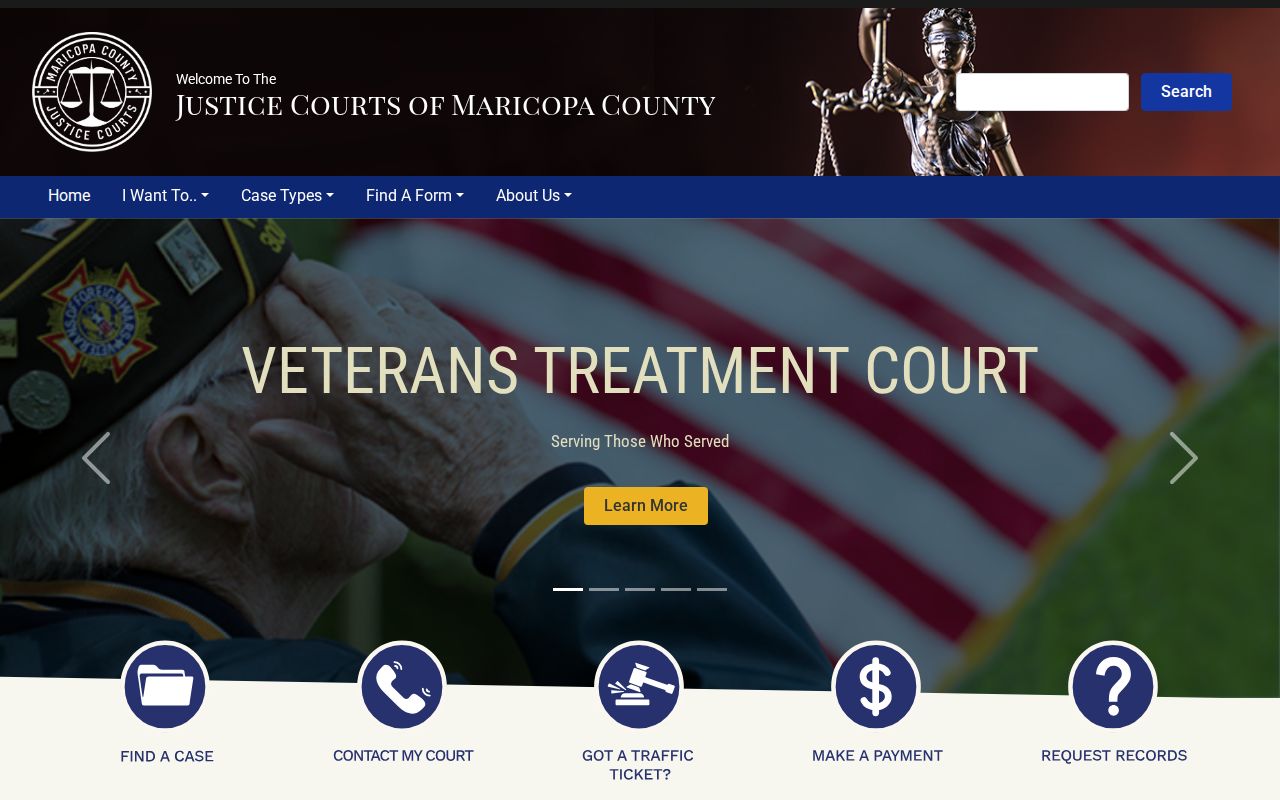 Maricopa County Justice Court docket directory